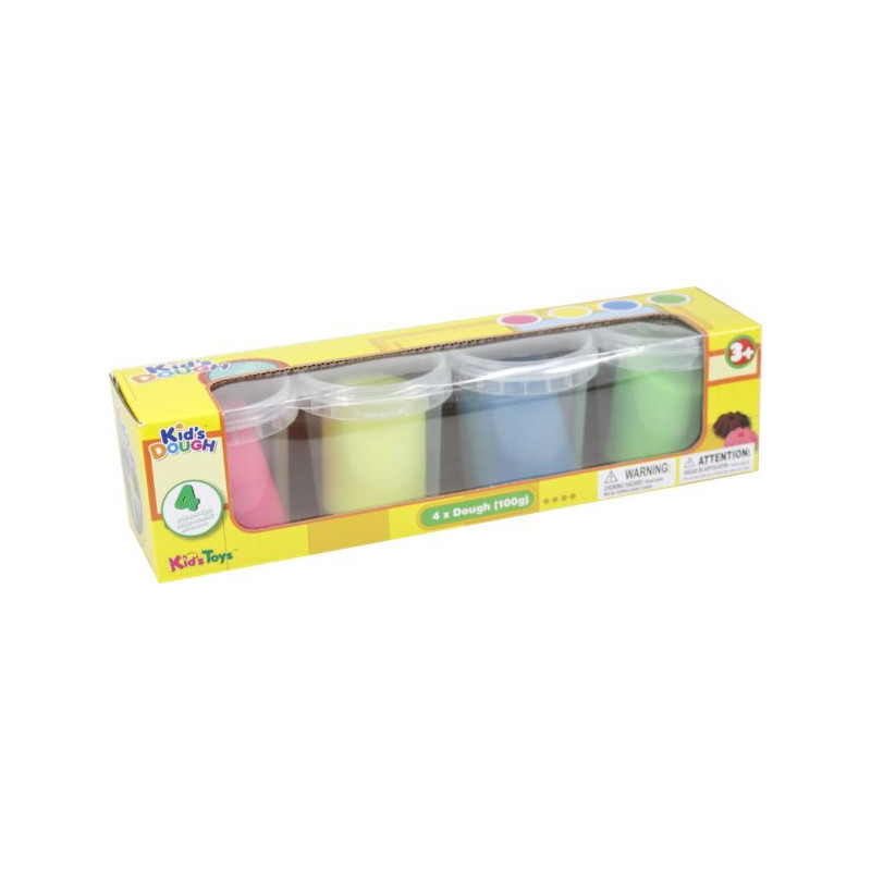 Kid´s Dough voolimisvahad neoon 4 x 100 g