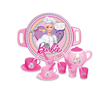 Dede Barbie teeserviis