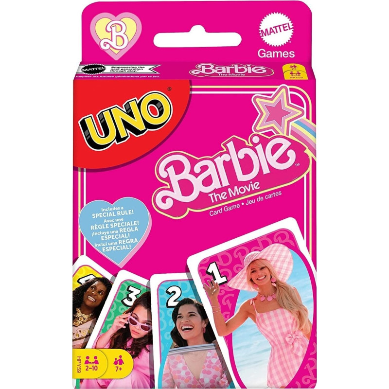 UNO Barbie® filmiteemalised kaardid