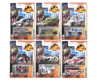 Matchbox Jurassic World autod