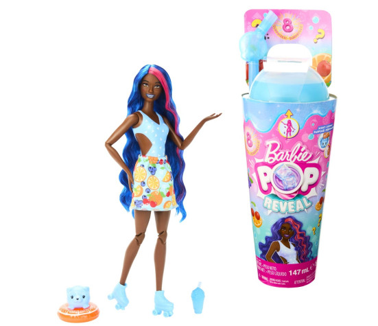 Barbie®️ Pop Reveal joogitopsis üllatusnukk - punch