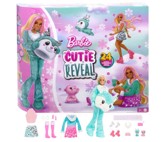 Barbie Cutie Reveal advendikalender 2023