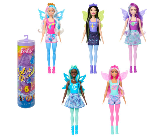 Barbie® Color Reveal Galaktika seeria nukud