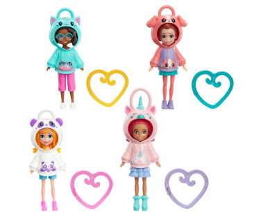 Polly Pocket® kapuutsiga nukud