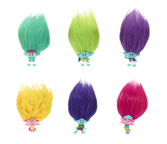 Trolls® pom-pom nukk- võtmehoidja