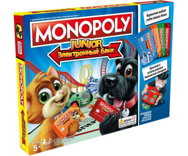 Monopoly Junior elektrooniline, venekeelne