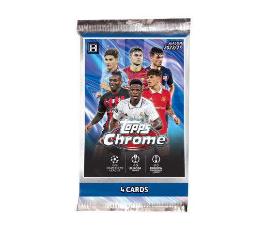 Jalgpallikaardid Topps Chrome UEFA 2022/2023