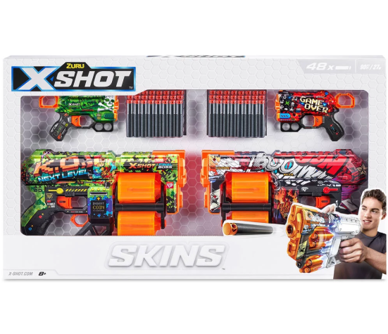 Zuru X-Shot püstolite komplekt