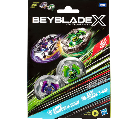 Beyblade X spinnerite kahene pakk