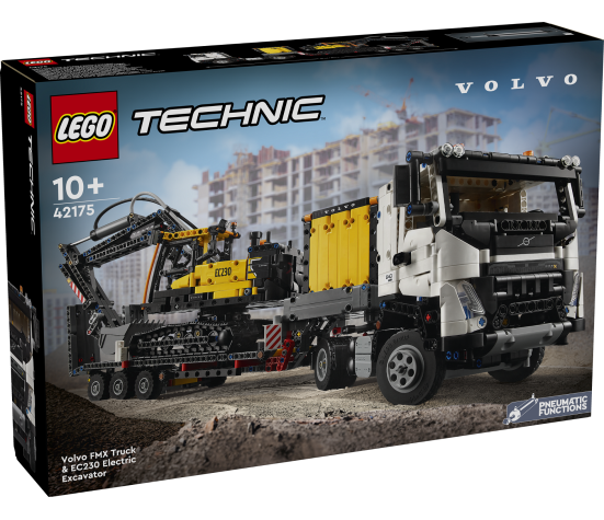 LEGO Technic Volvo FMX Truck & EC230 elektriline ekskavaator