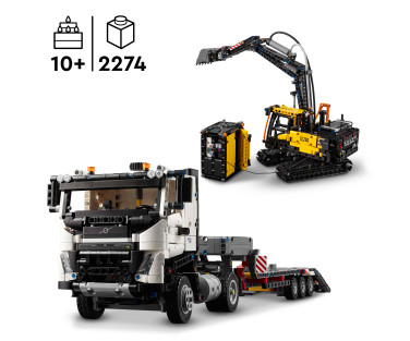 LEGO Technic Volvo FMX Truck & EC230 elektriline ekskavaator