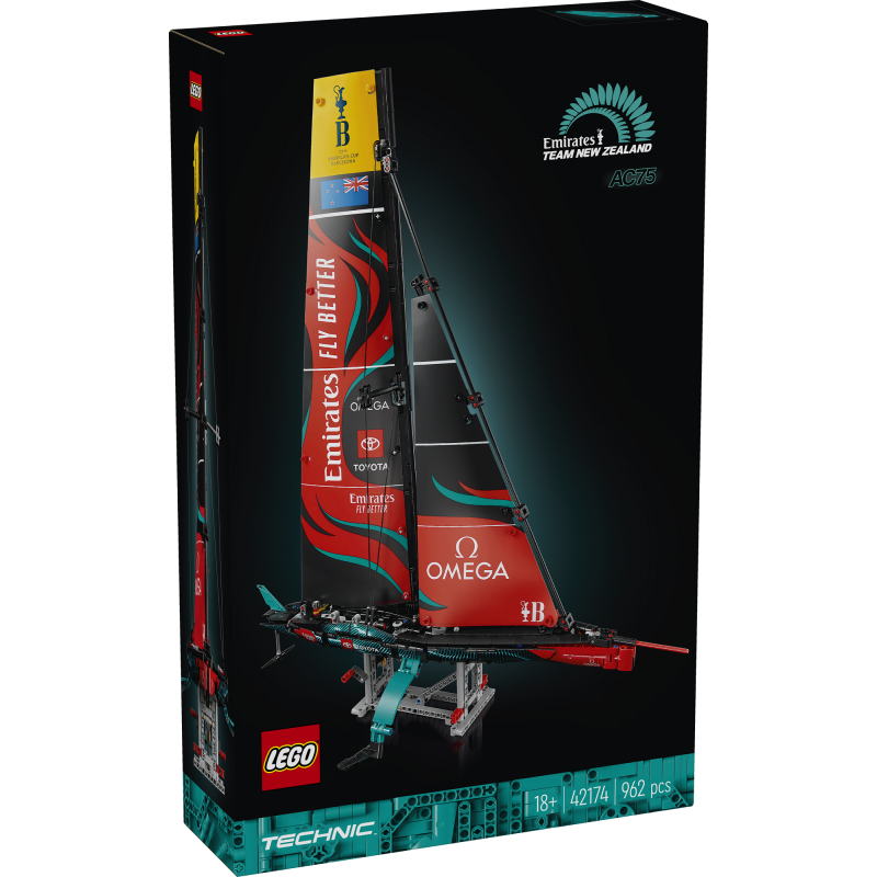 LEGO Technic Emirates Team New Zealand AC75 jaht