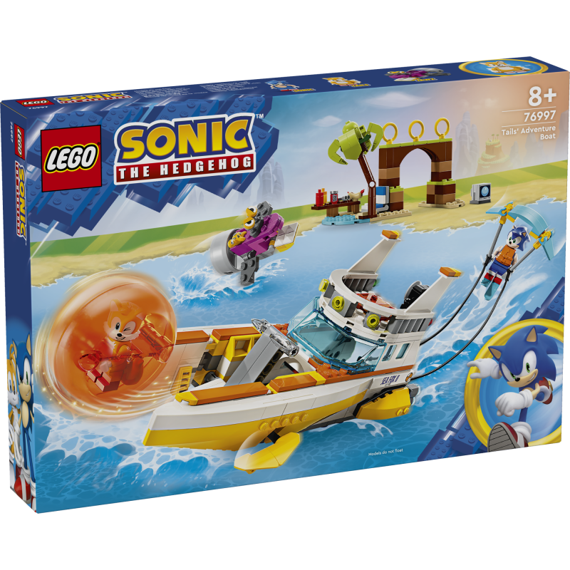 LEGO Sonic the Hedgehog Tails' Adventure Boat