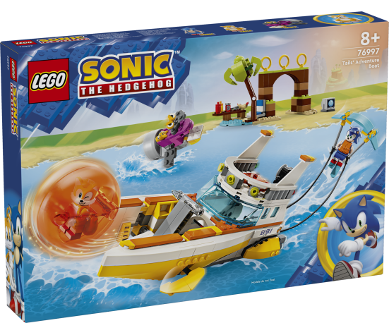 LEGO Sonic the Hedgehog Tails' Adventure Boat