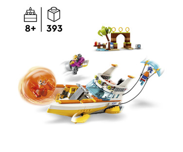 LEGO Sonic the Hedgehog Tails' Adventure Boat