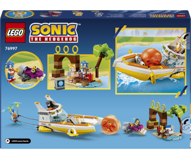 LEGO Sonic the Hedgehog Tails' Adventure Boat