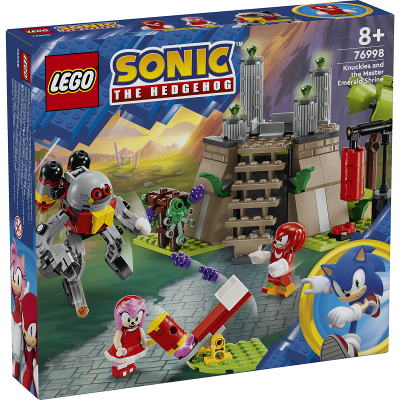 LEGO Sonic the Hedgehog Knuckles ja Master Emeraldi pühamu