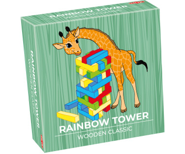 TACTIC Game Trendy Rainbow Tower