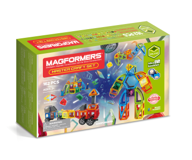 MAGFORMERS Magnet constructor set Master craft, 162 pcs