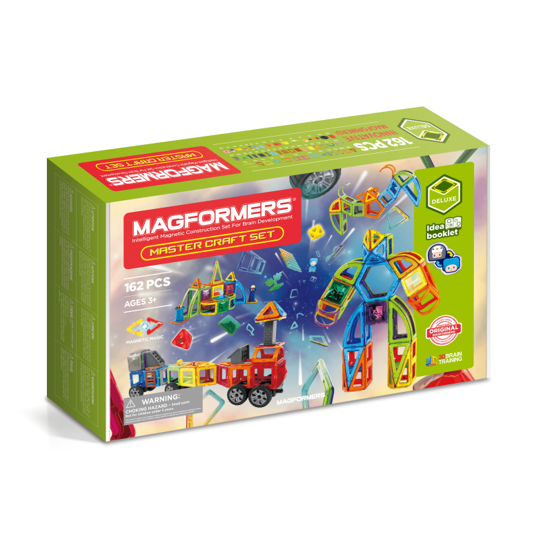 MAGFORMERS Magnet constructor set Master craft, 162 pcs