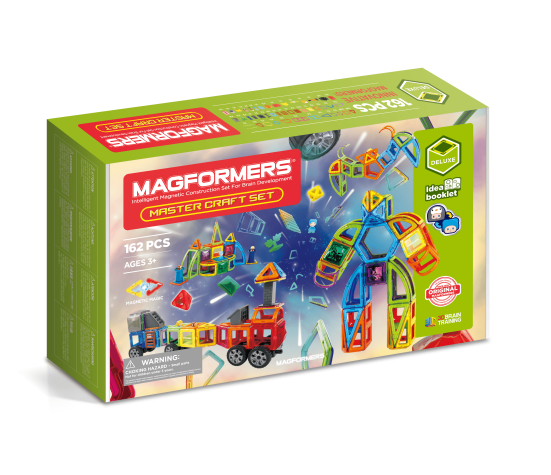 MAGFORMERS Magnet constructor set Master craft, 162 pcs