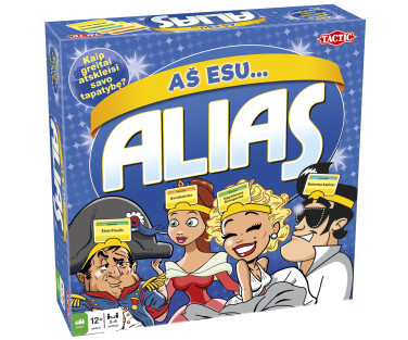 TACTIC Board game Alias I AM (In Lithuanian lang.)