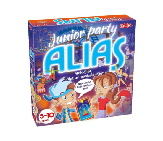 TACTIC Board game Spēle "Party Alias Junior" (in Russian lang.)