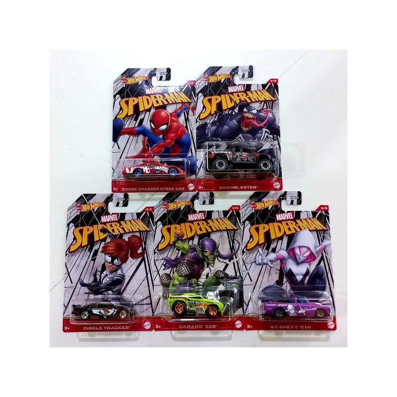 Hot Wheels Entertainment Spider-man autod