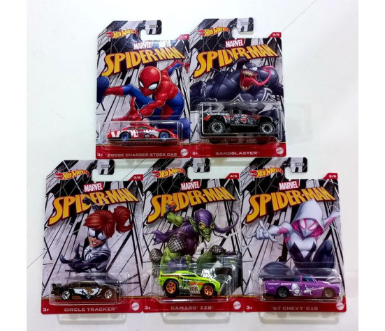 Hot Wheels Entertainment Spider-man autod