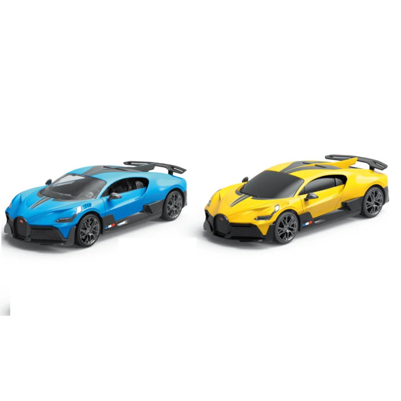 Puldiauto Bugatti Divo 1:24, esituledega