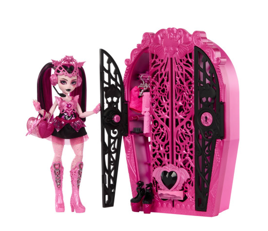 Monster High saladuskapi üllatusnukk Draculaura