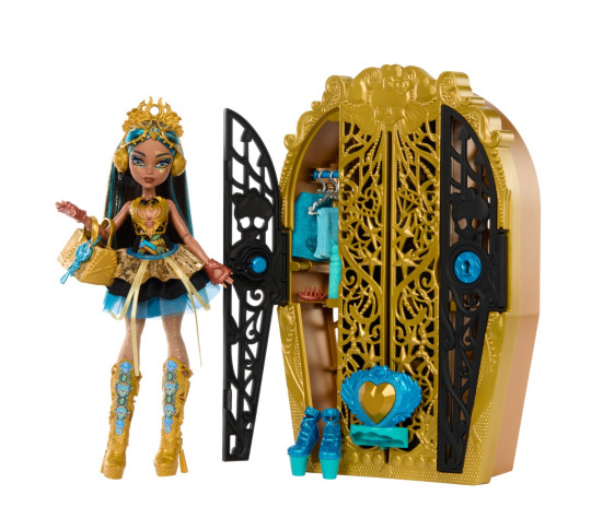 Monster High saladuskapi üllatusnukk Cleo