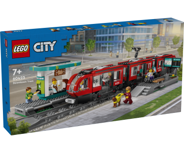 LEGO City Downtown Streetcar and Station