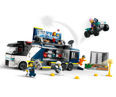 LEGO City Politsei mobiilne kuriteolabori veok