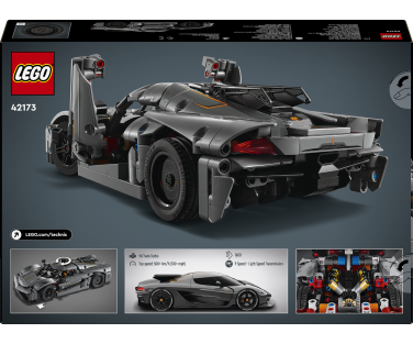 LEGO Technic Koenigsegg Jesko Absolut Grey Hypercar