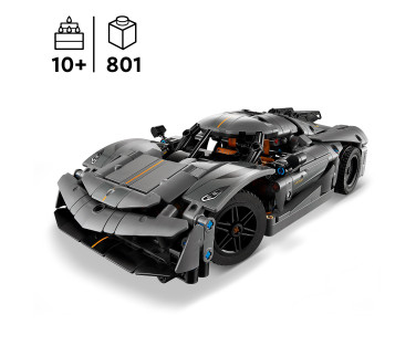 LEGO Technic Koenigsegg Jesko Absolut Grey Hypercar