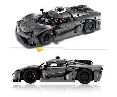 LEGO Technic Koenigsegg Jesko Absolut Grey Hypercar