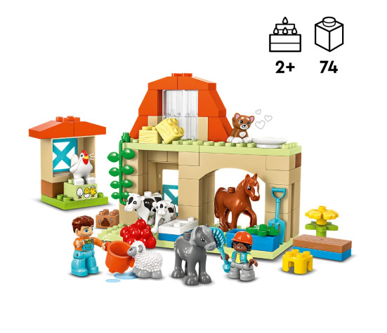 LEGO DUPLO Loomade eest hoolitsemine farmis