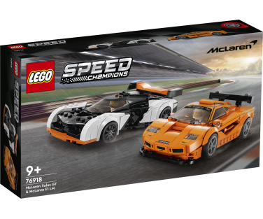 LEGO Speed Champions McLaren Solus GT ja McLaren F1 LM