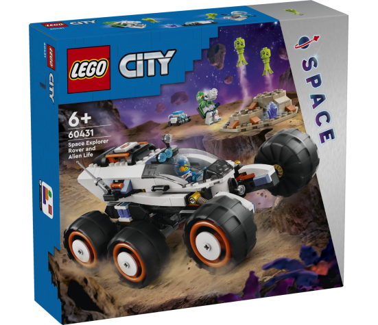 LEGO City Space Explorer Rover and Alien Life