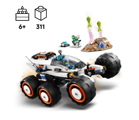 LEGO City Space Explorer Rover and Alien Life