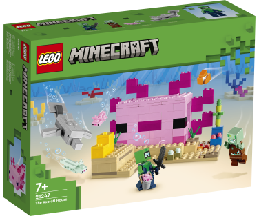 LEGO Minecraft Aksolotli maja