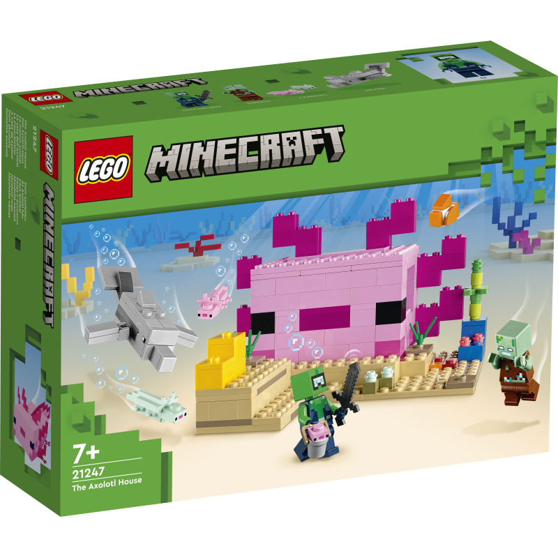 LEGO Minecraft The Axolotl House