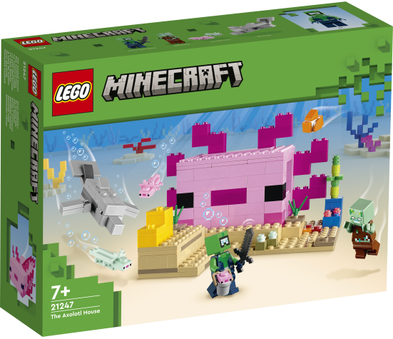 LEGO Minecraft Aksolotli maja