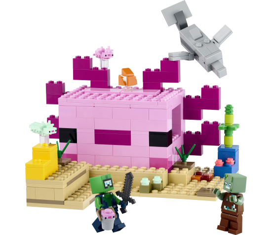 LEGO Minecraft The Axolotl House