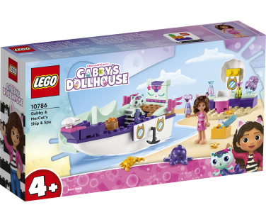 LEGO Gabby´s Dollhouse Gabby ja Merikassi laev ja spaa