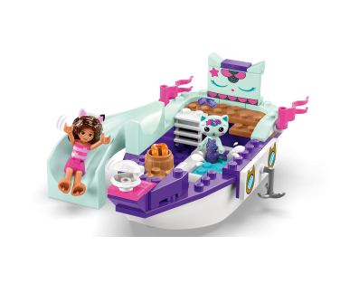 LEGO Gabby´s Dollhouse Gabby ja Merikassi laev ja spaa