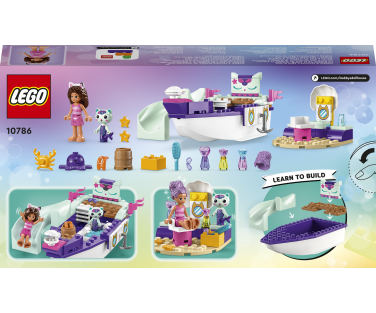 LEGO Gabby´s Dollhouse Gabby ja Merikassi laev ja spaa