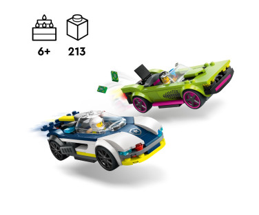 LEGO City Police Car and Muscle Car Chase