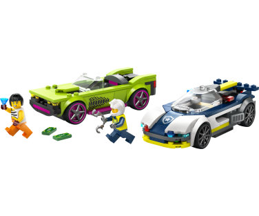 LEGO City Police Car and Muscle Car Chase